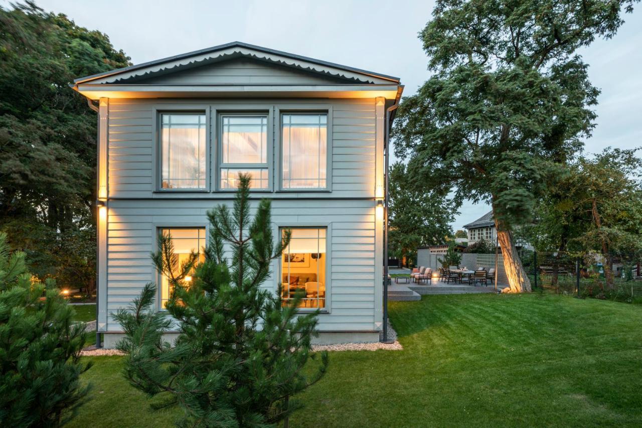 Pine Forest River Villa: Shared Interwar Retreat Near Old Town Kaunas Exterior photo
